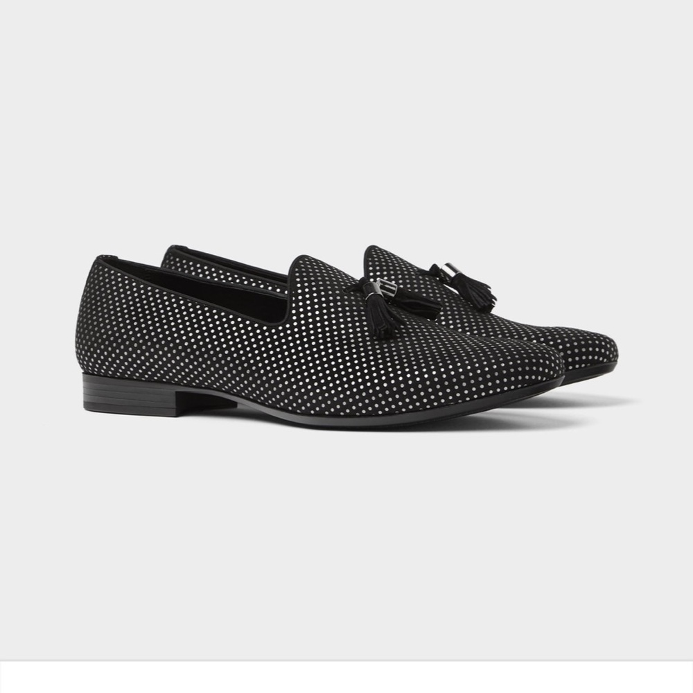 TEXTURED LOAFERS